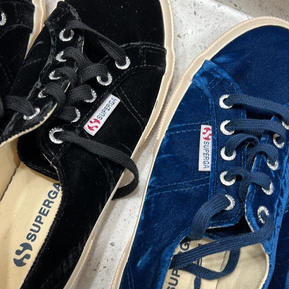 2 pairs superga shoes sneakers - Picture 3 of 5